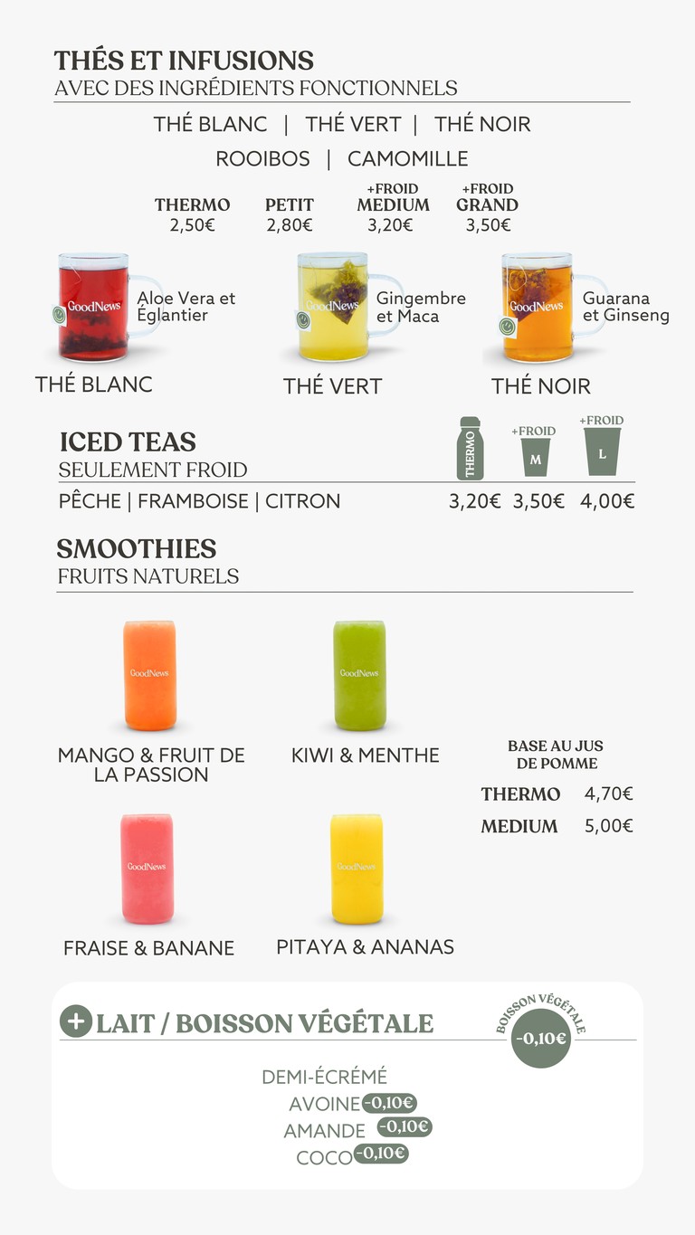 GoodNews Café Rue du Bac menu 3