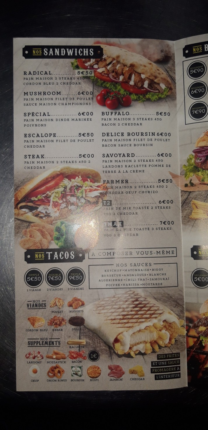 Kuisto Montreuil menu 2