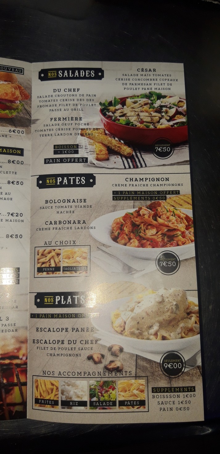 Kuisto Montreuil menu 3