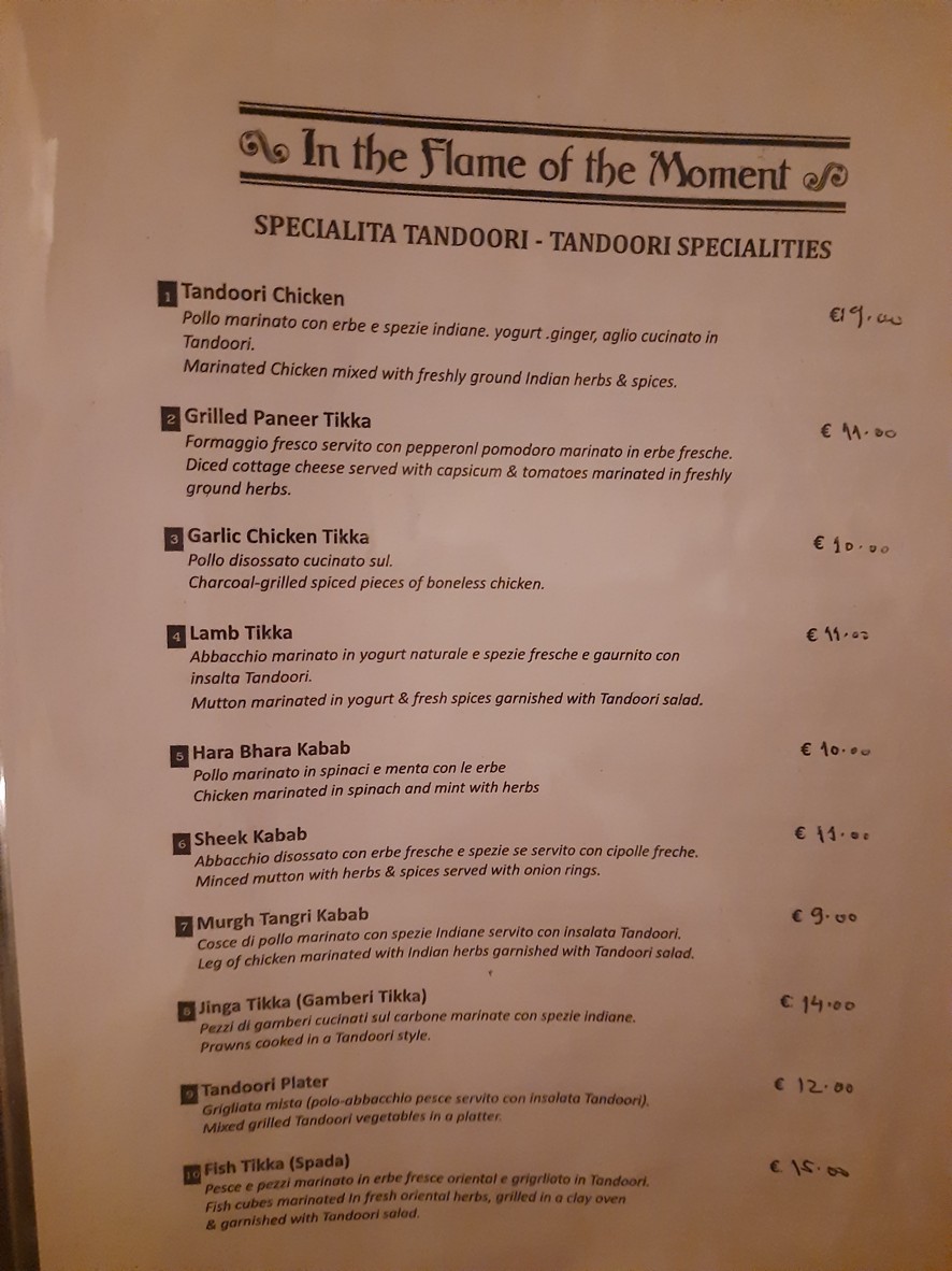 Indian Restaurant Krishna13 menu 1