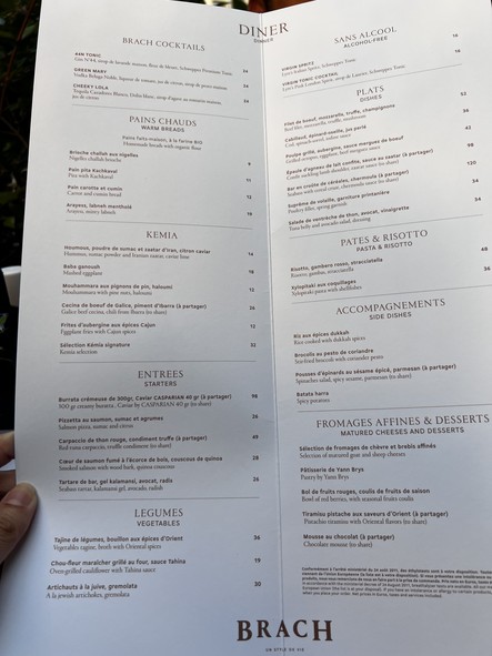 Brach Paris Restaurant