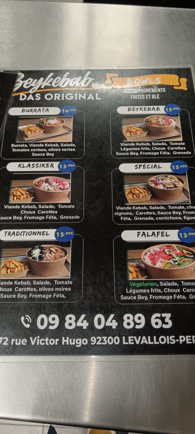 BeyKebab menu 2