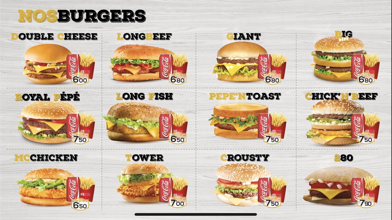 Pépé Santana Paris 15 menu 2