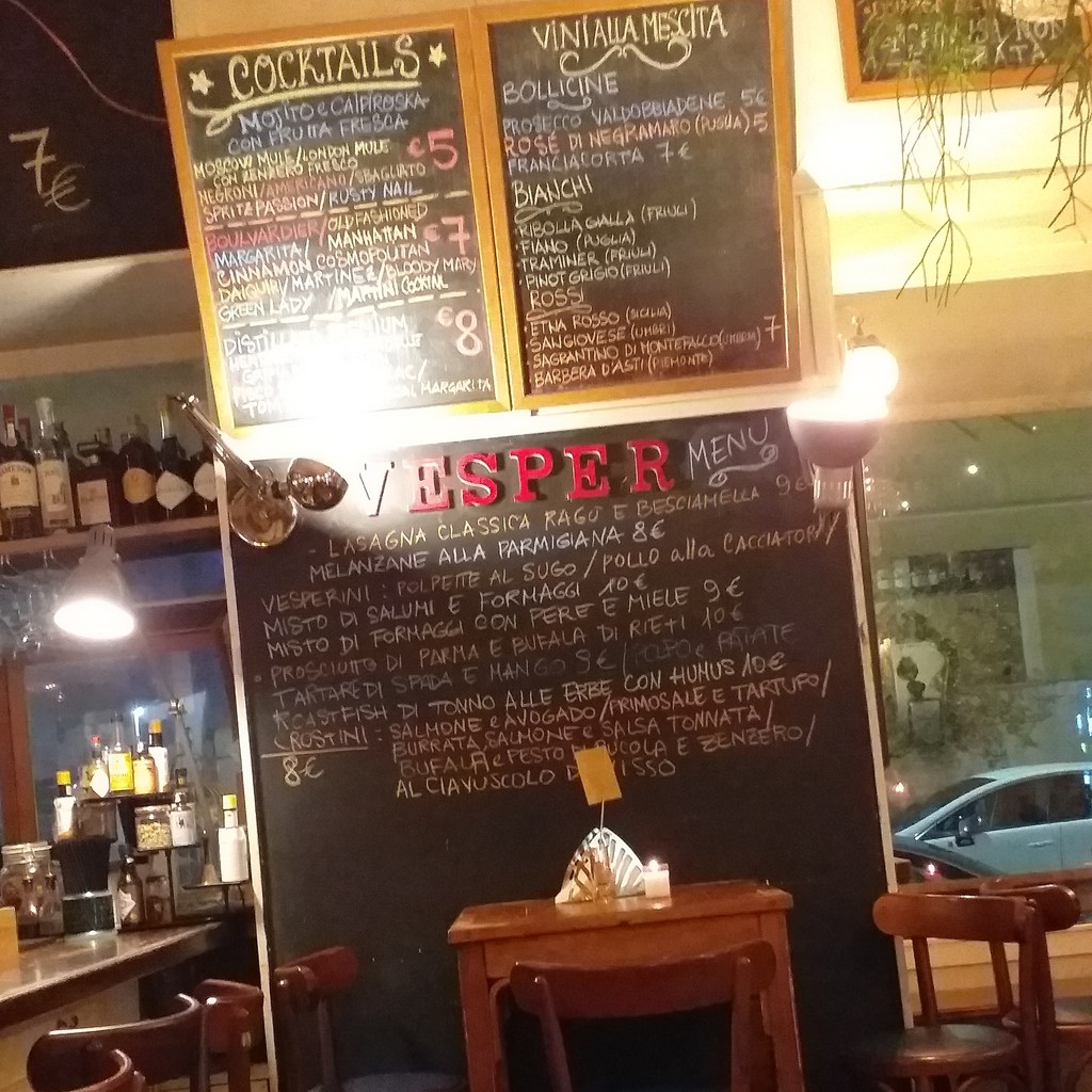 Vesper menu 2