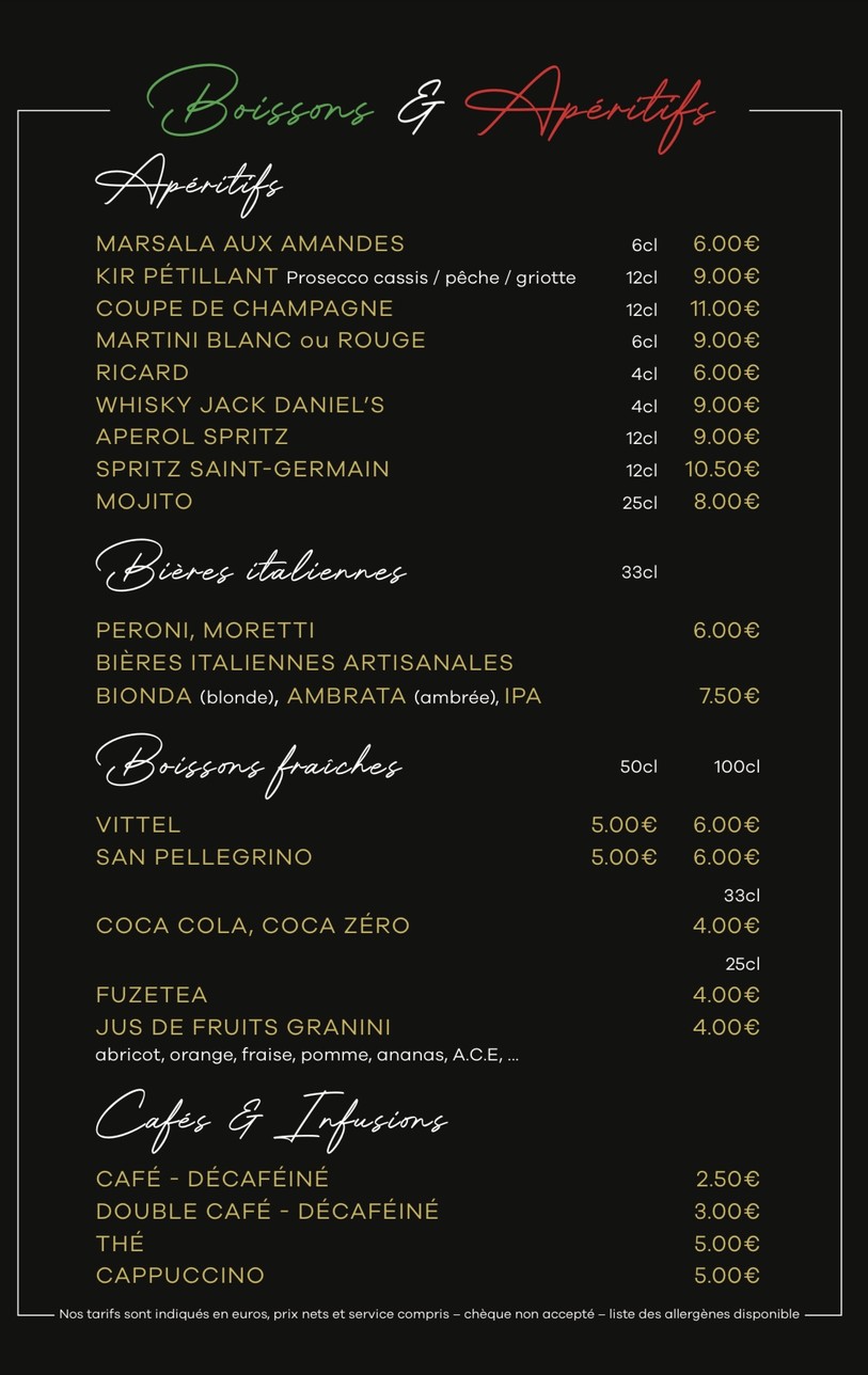 Renine menu 3