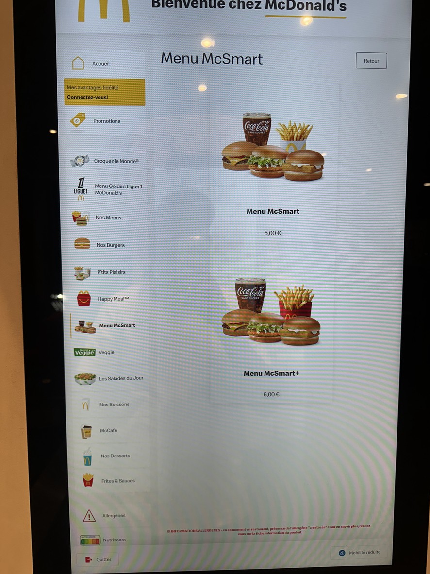 ماكدونالدز menu 5