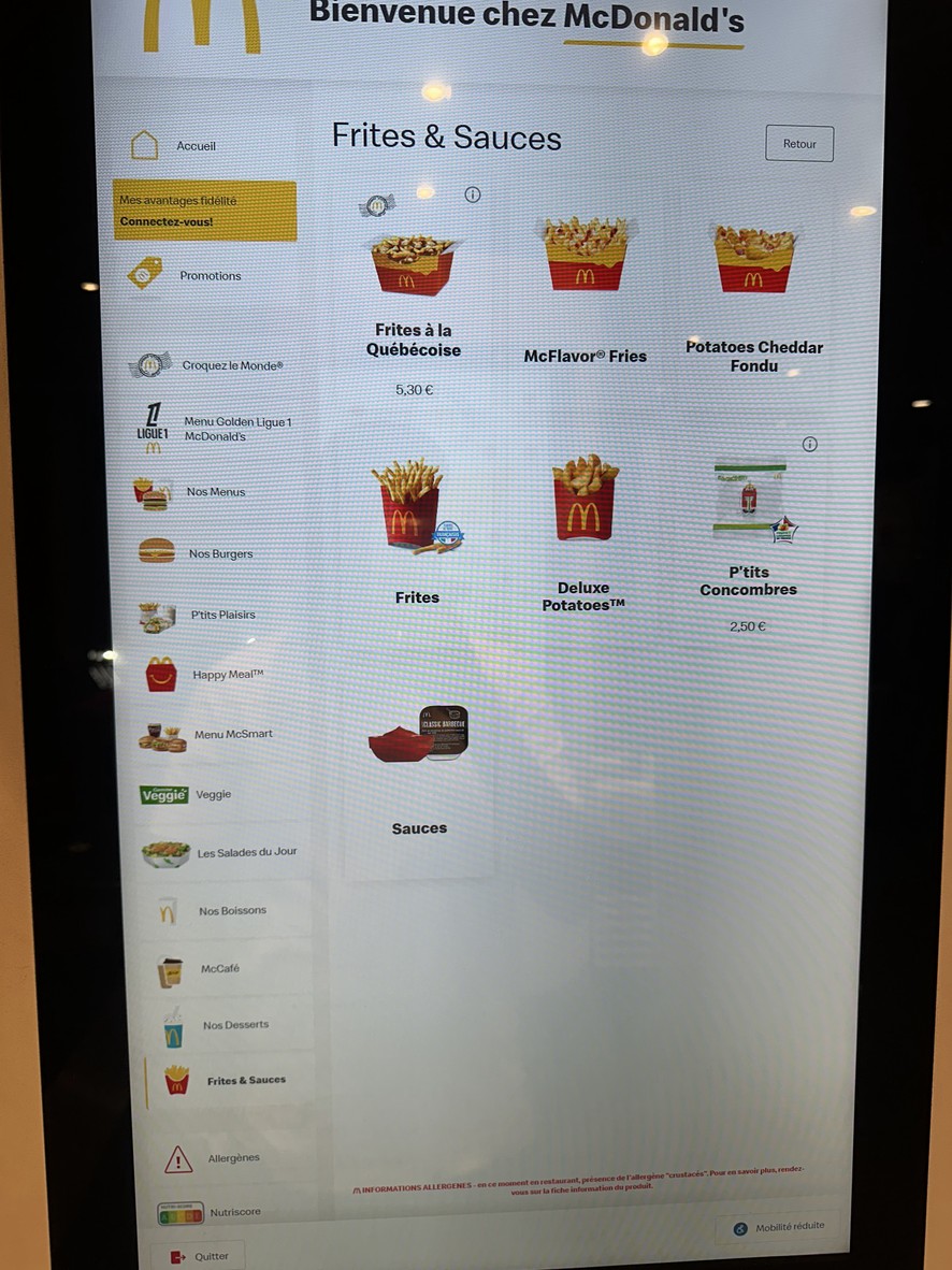 ماكدونالدز menu 9