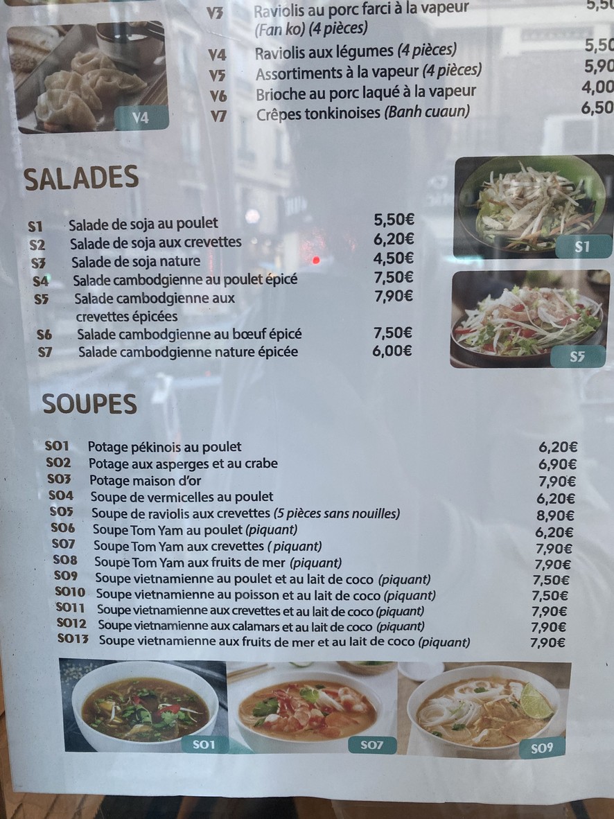 Angkor menu 2