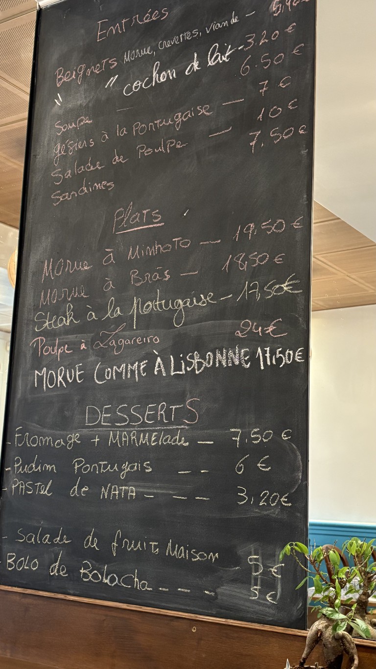 Mindelo menu 1