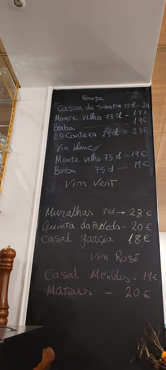 Mindelo menu 2