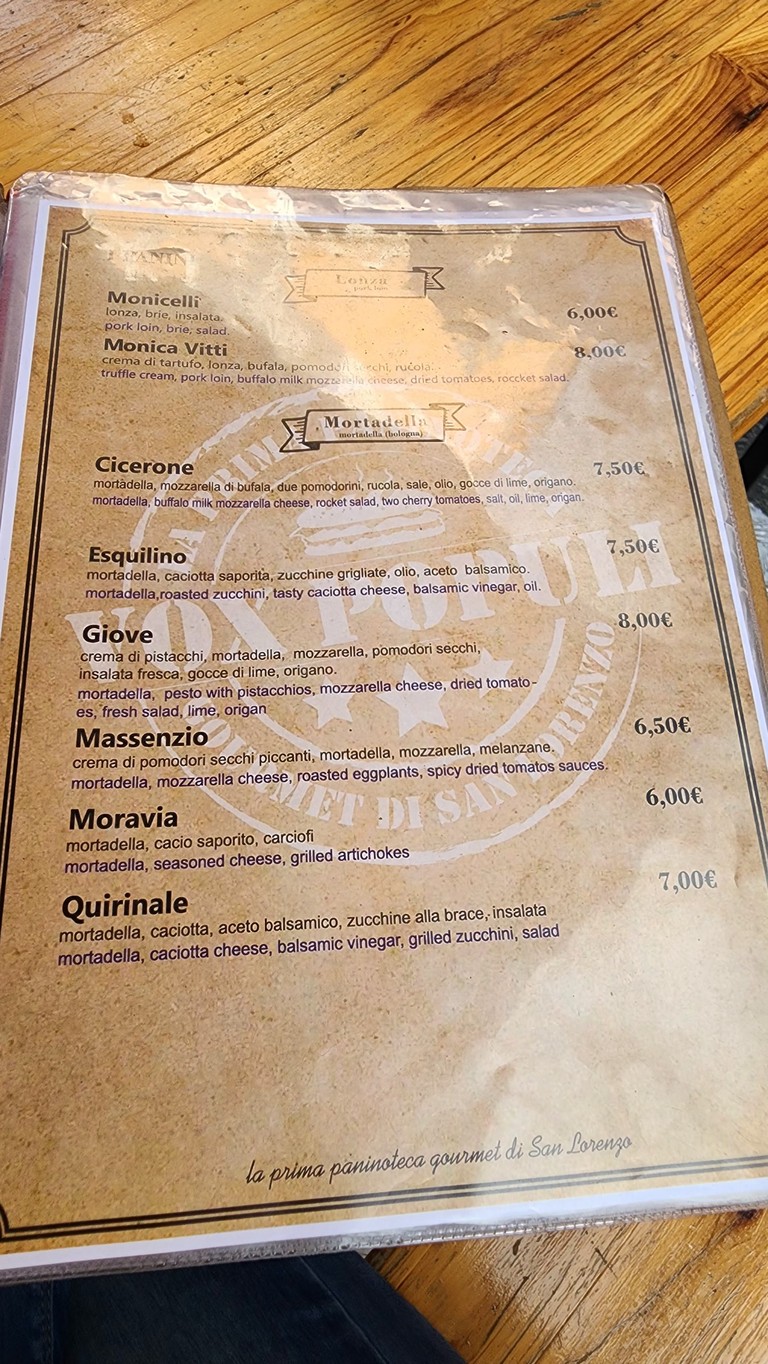 Vox Populi menu 3