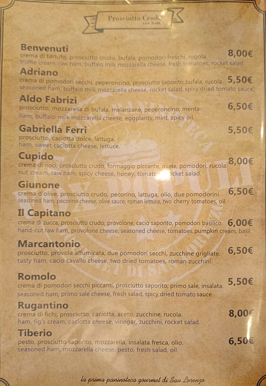 Vox Populi menu 4