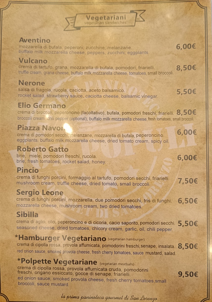 Vox Populi menu 5