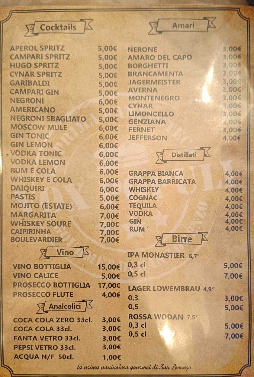 Vox Populi menu 7