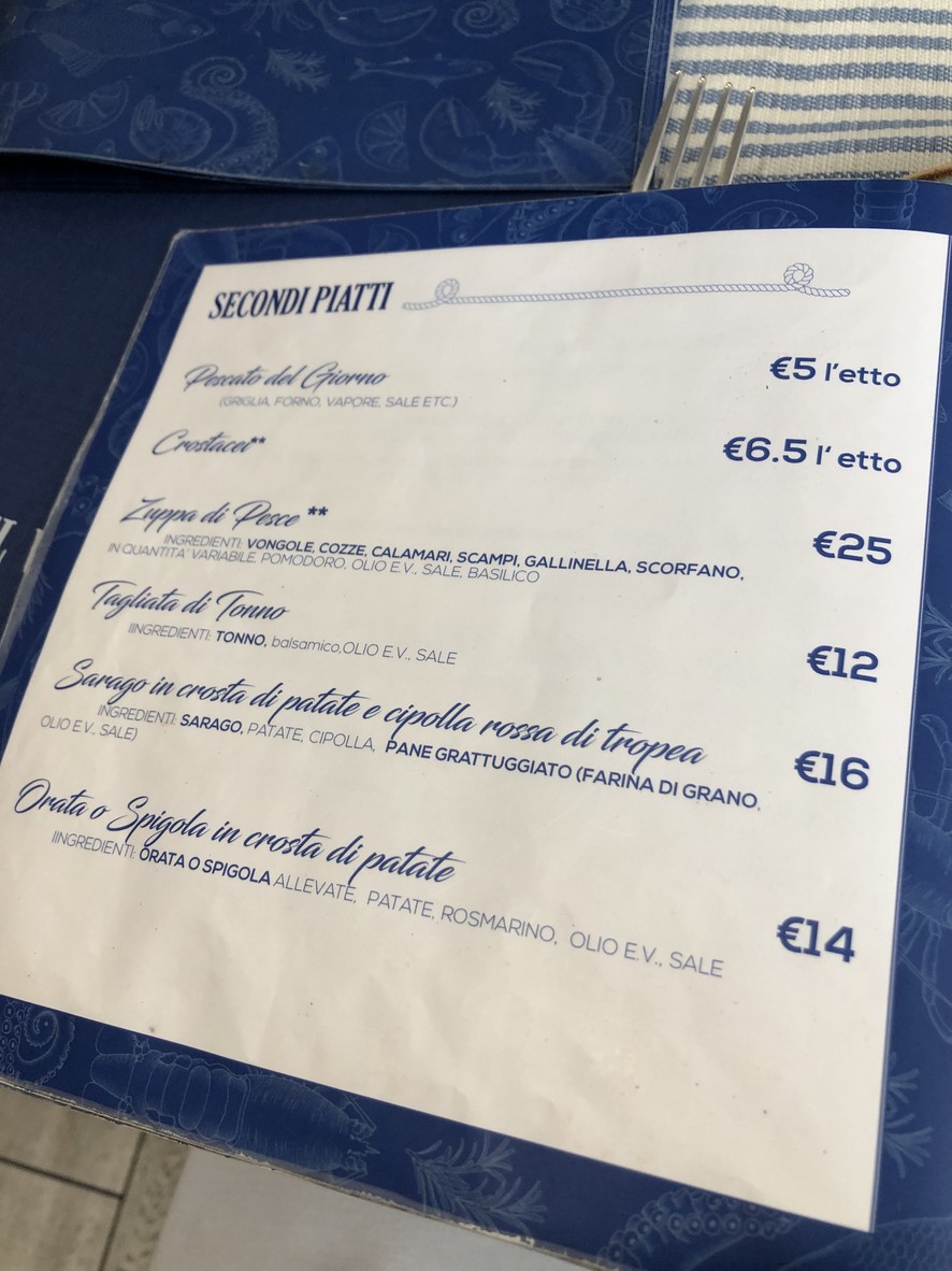 Risto Pescheria Consoli menu 4
