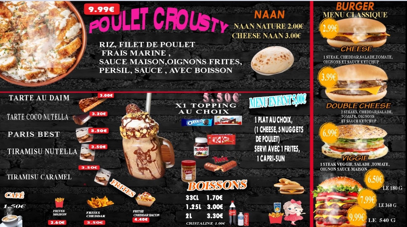 PLANET NAAN menu 3