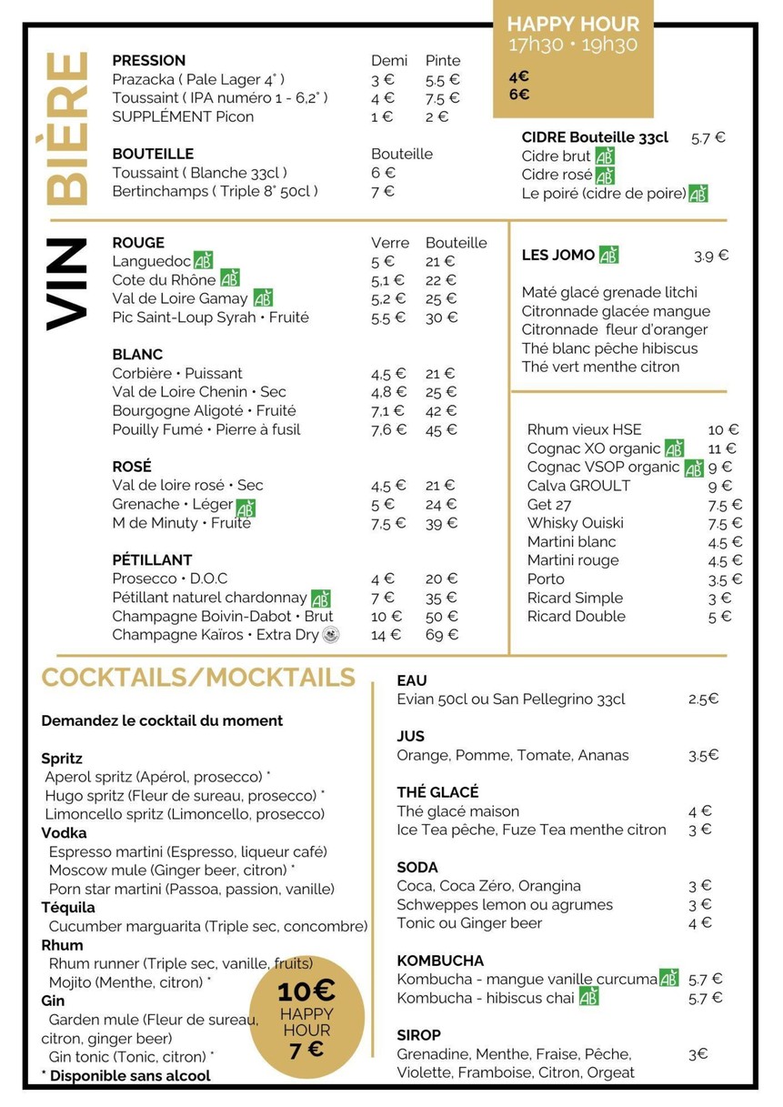 Café 42 menu 2