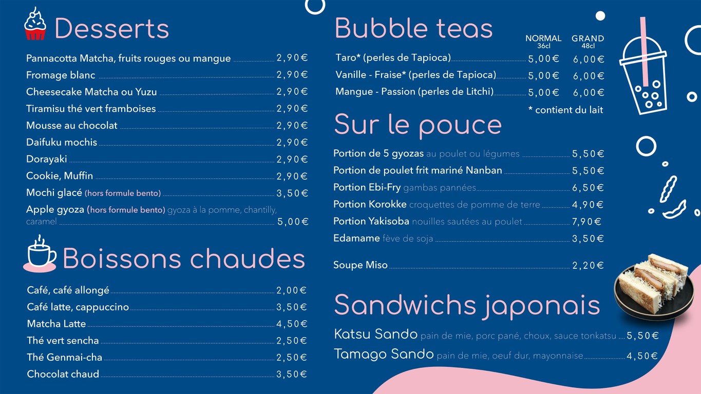 Mabento menu 3