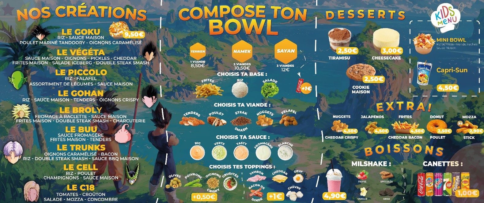 La Maison des Gourmands menu 1