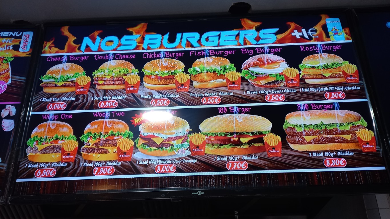 La Maison des Gourmands menu 2