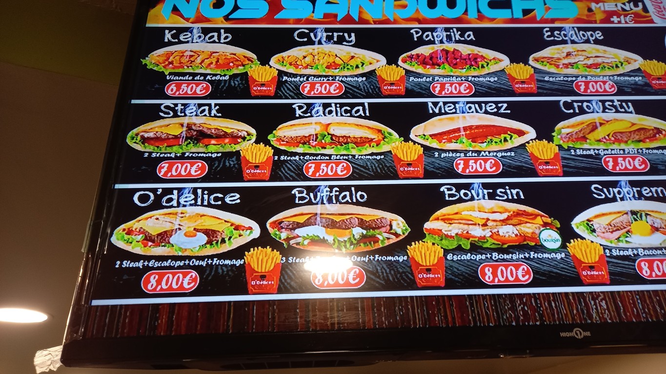La Maison des Gourmands menu 3