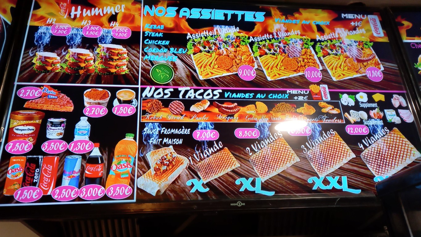 La Maison des Gourmands menu 4