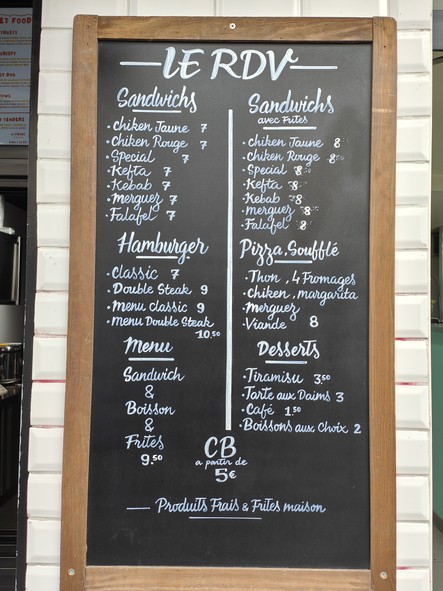 Le RDV snack-restaurant