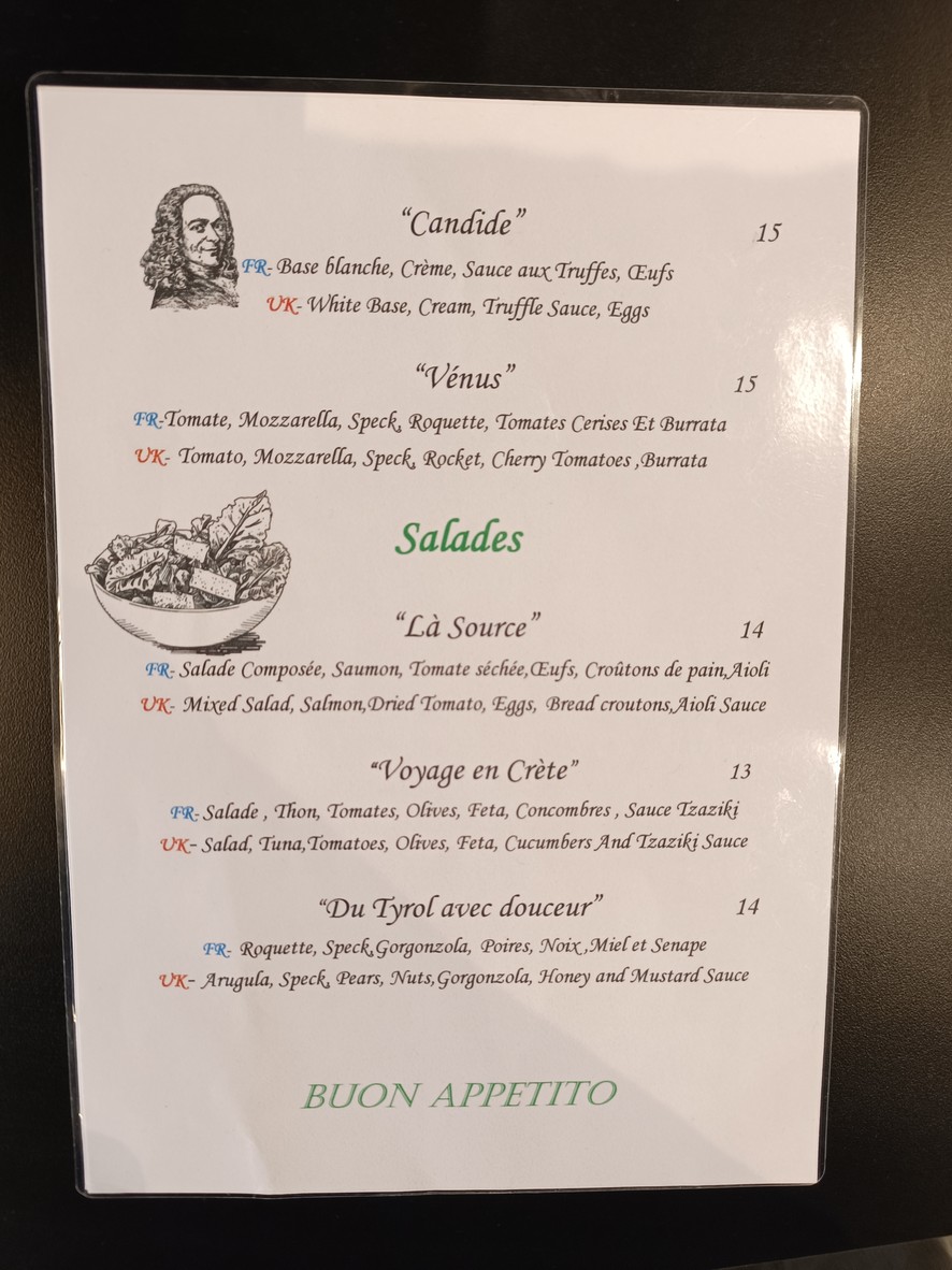 Costadoro Social Coffee menu 2