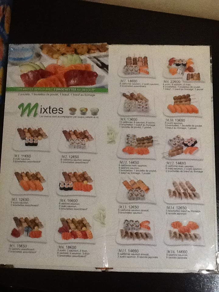 Osaka menu 4