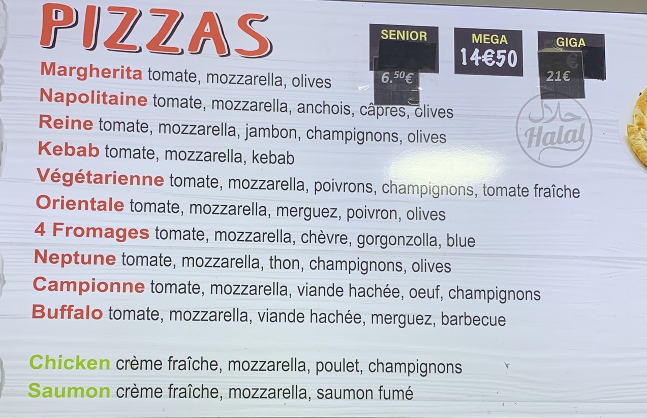 EXTRA TIME menu 3