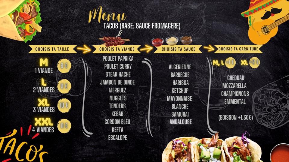 L’Escale d'Ivry menu 4