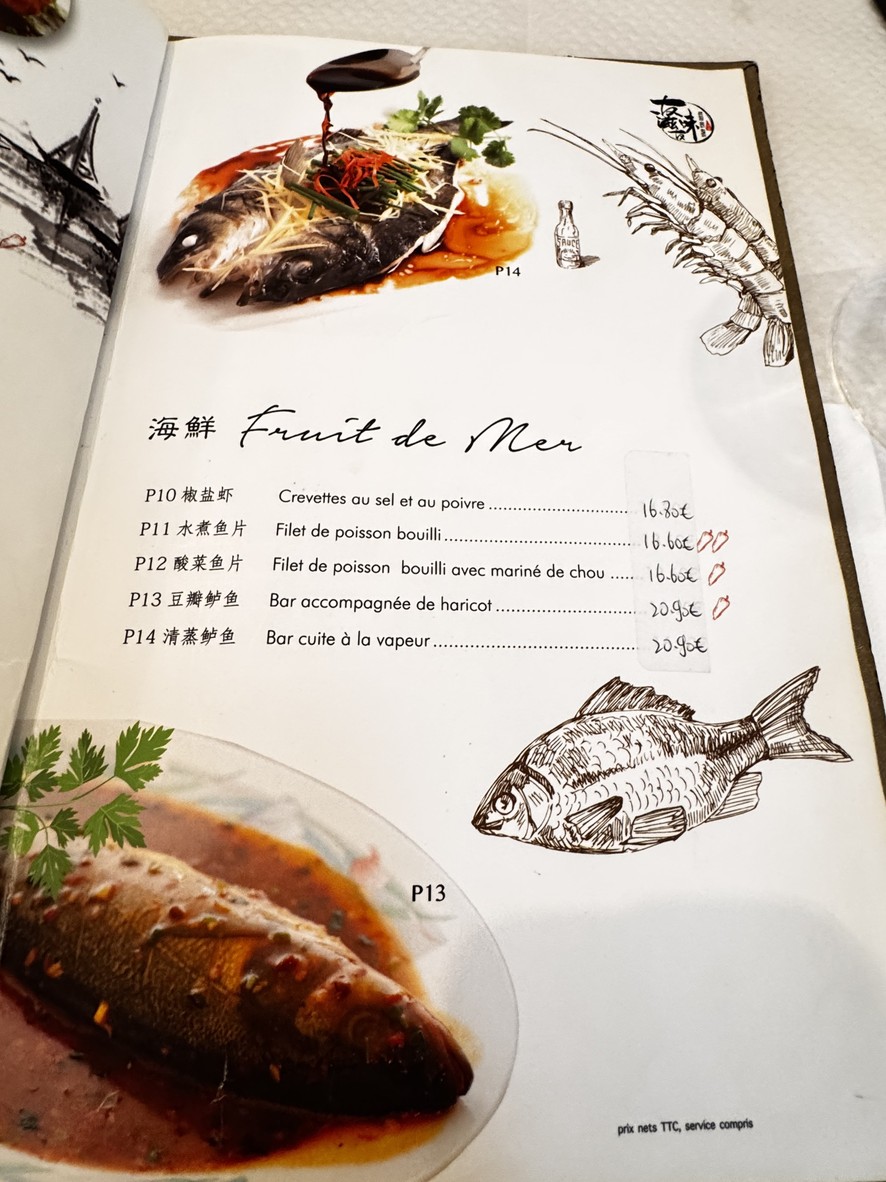 Resto des amis menu 2