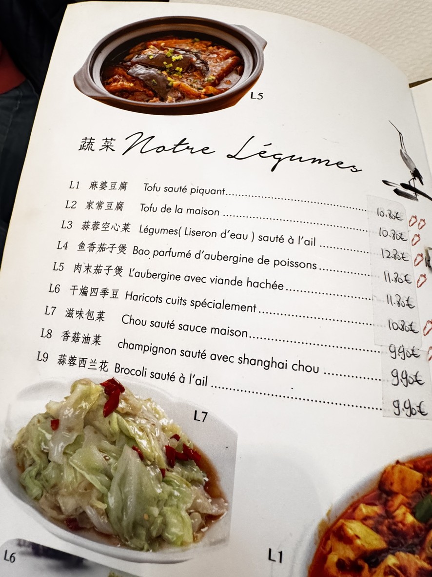 Resto des amis menu 4