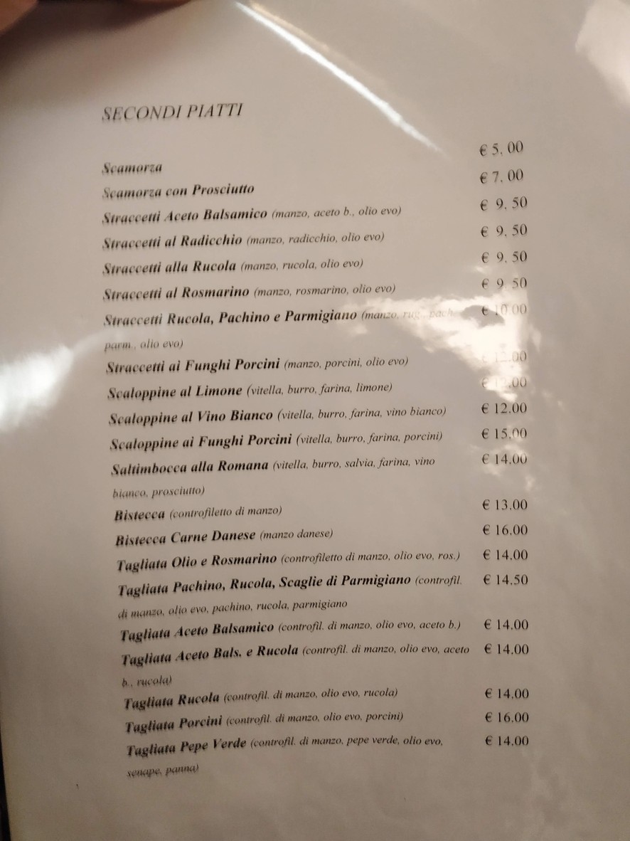 Pizzeria-Ristorante Il Cavaliere menu 6