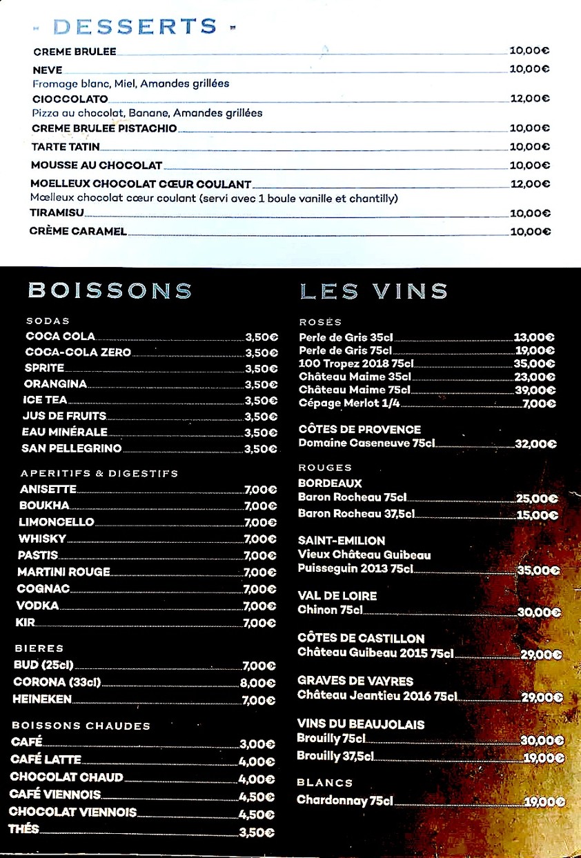 Il Nuovo - Italian & Cosy menu 3