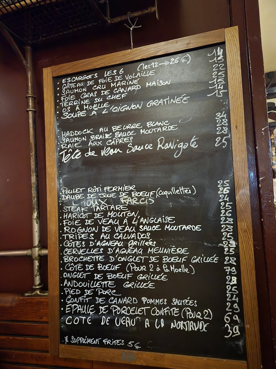 La Tour Montlhéry - Chez Denise menu 2