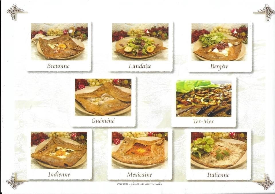 Le Triskell menu 5