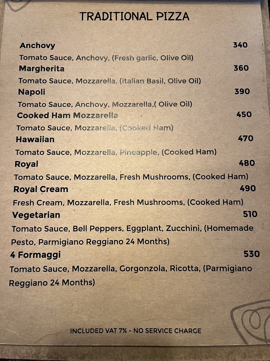 Pizzeria Délices de Capoue menu 3