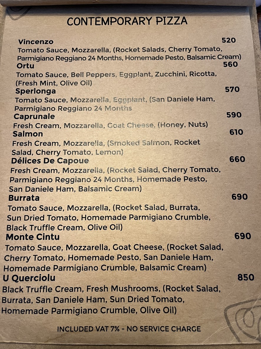 Pizzeria Délices de Capoue menu 4