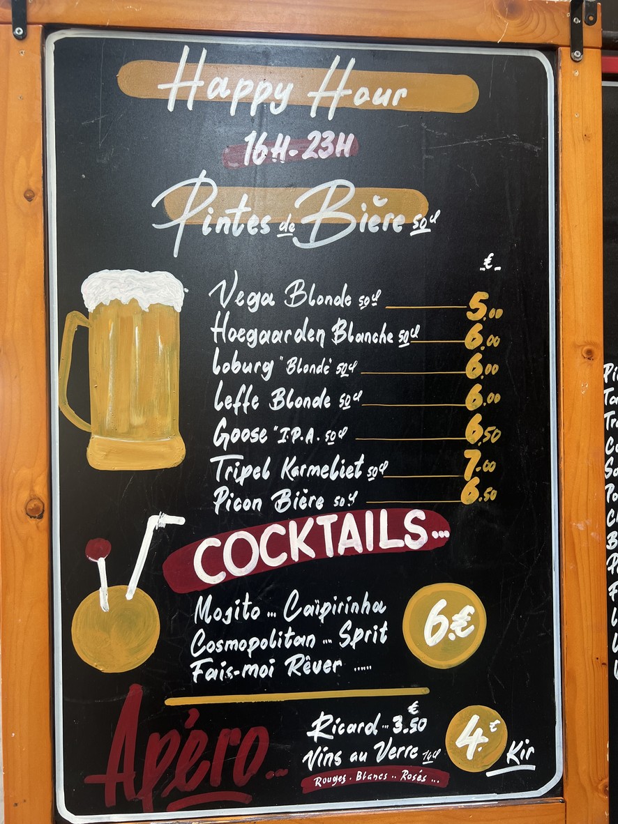 Le Toucan Café menu 2