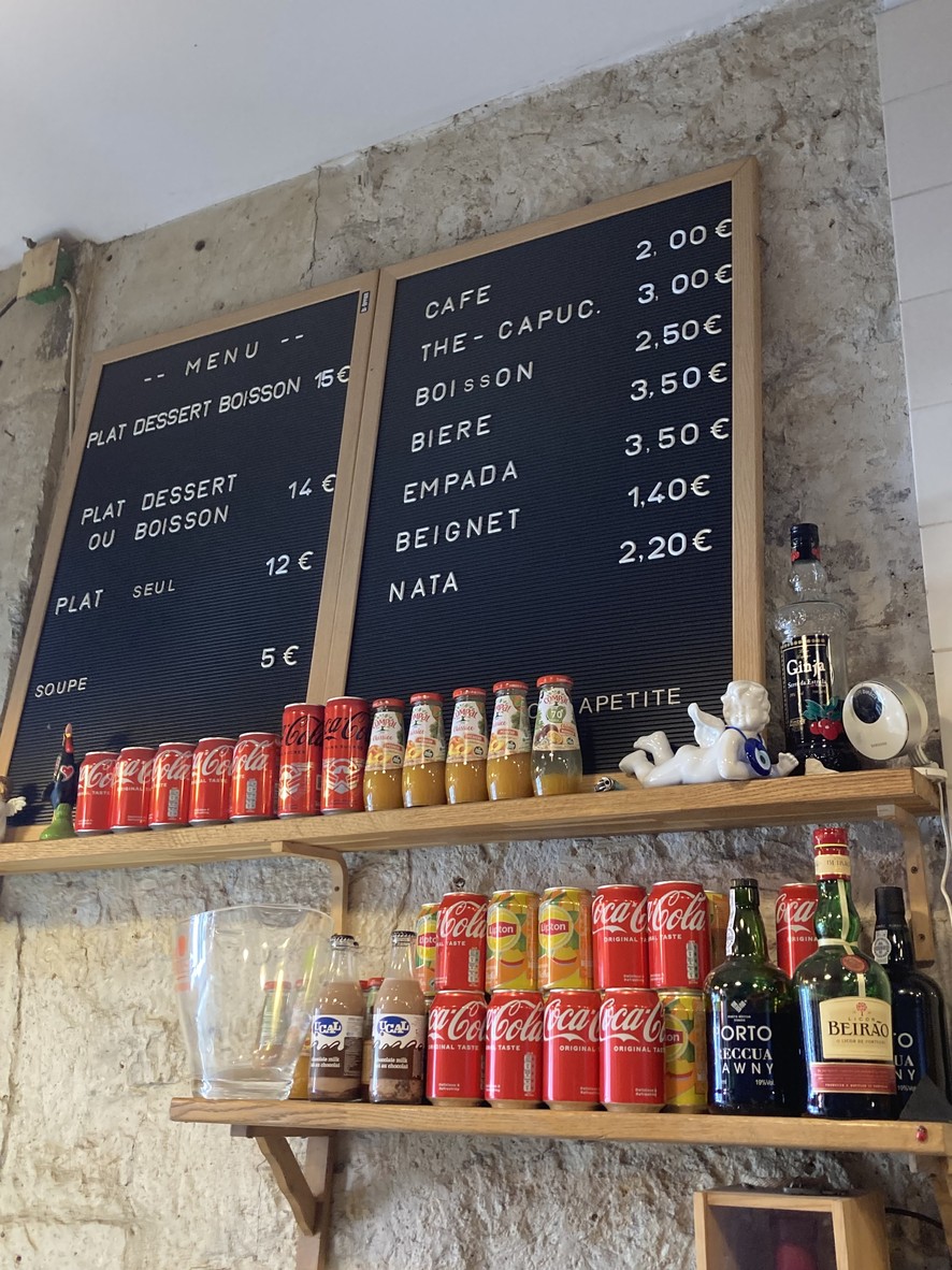 CAFE NATA - Rue de Provence menu 2