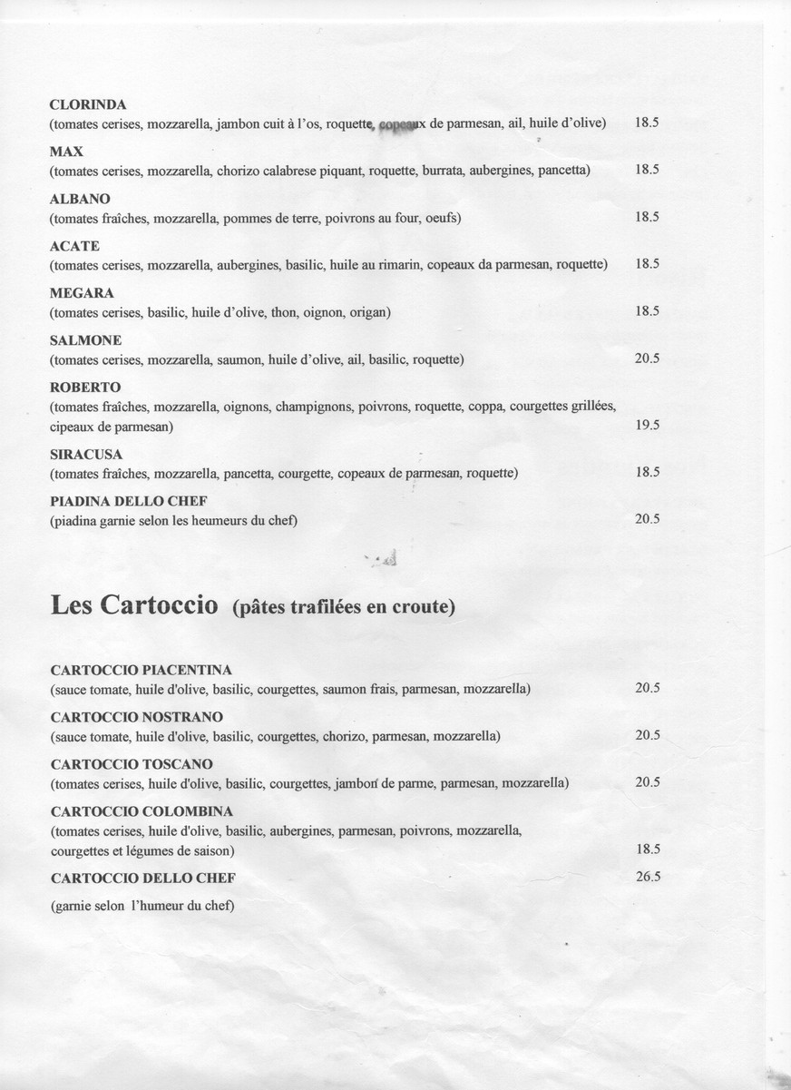 Vice Versa · 意大利餐厅，品质卓越 menu 4