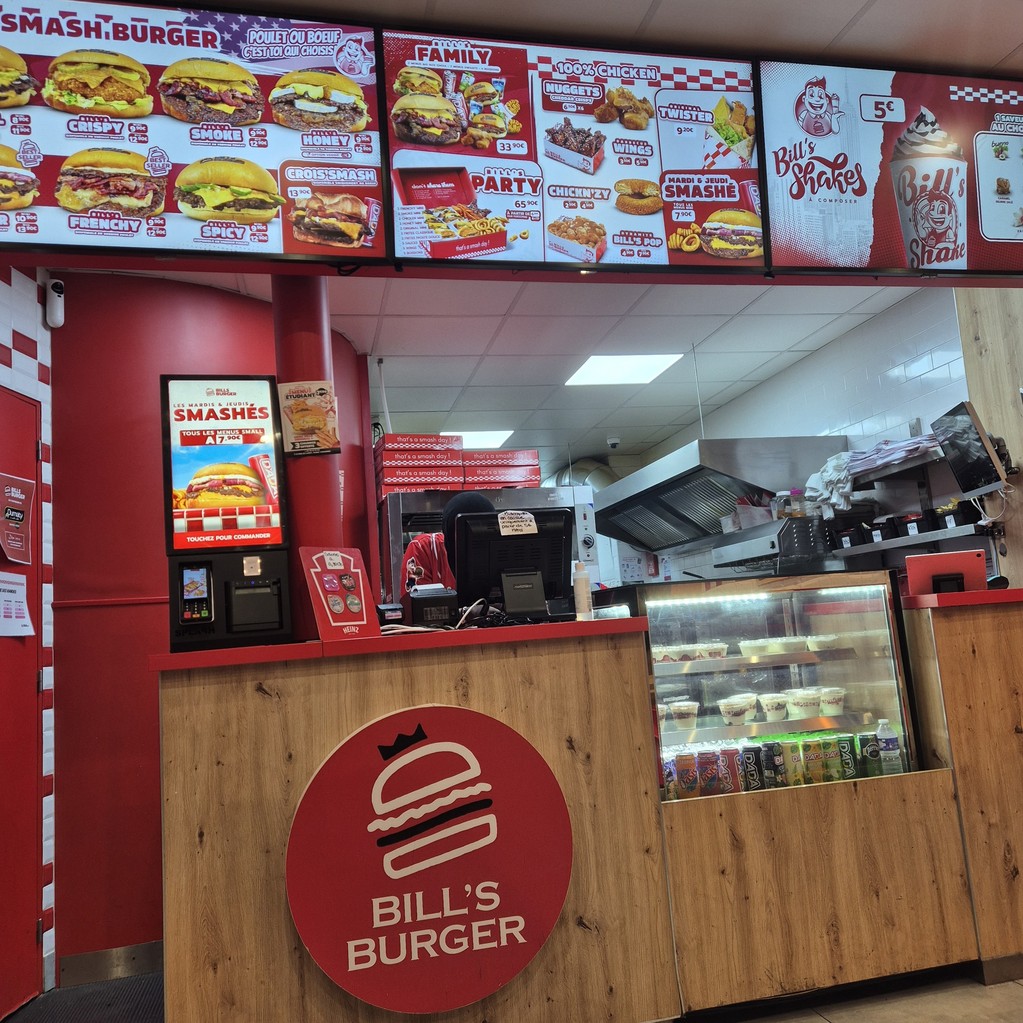 Bill's Burger Vincennes menu 2