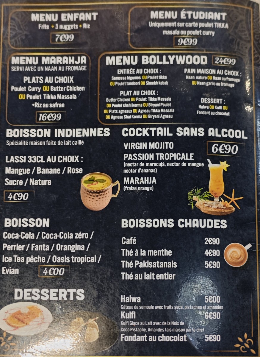 Marahja Grill menu 4