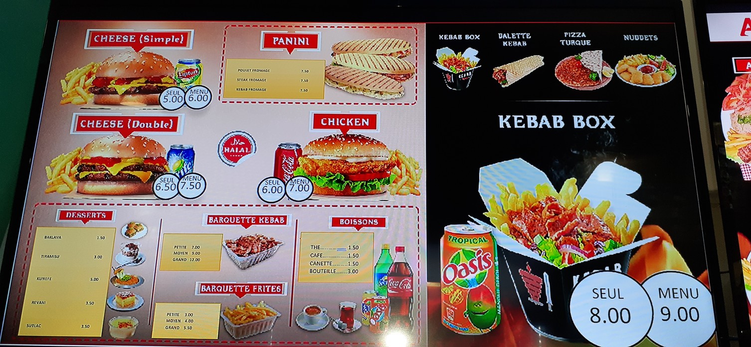 Restaurant AGA E&F menu 4