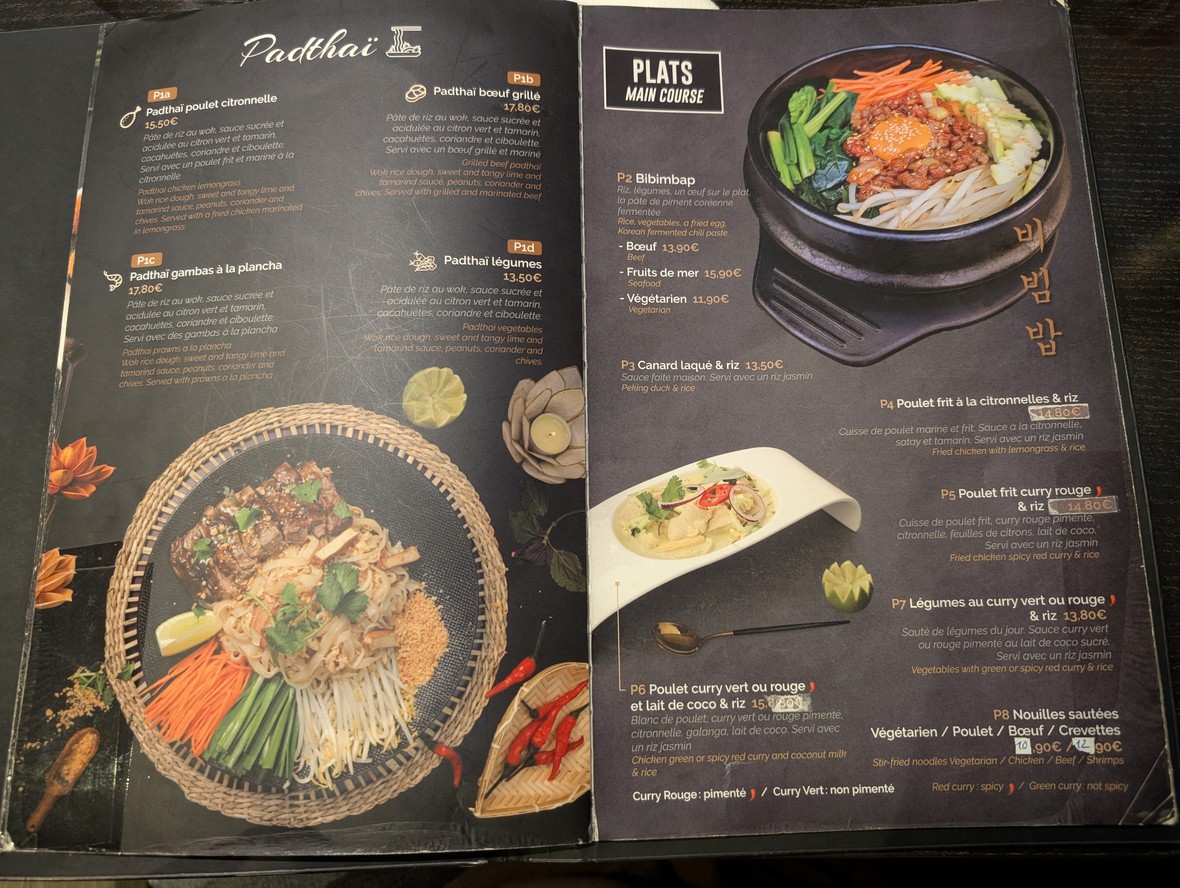 TAO Asian Fusion menu 4