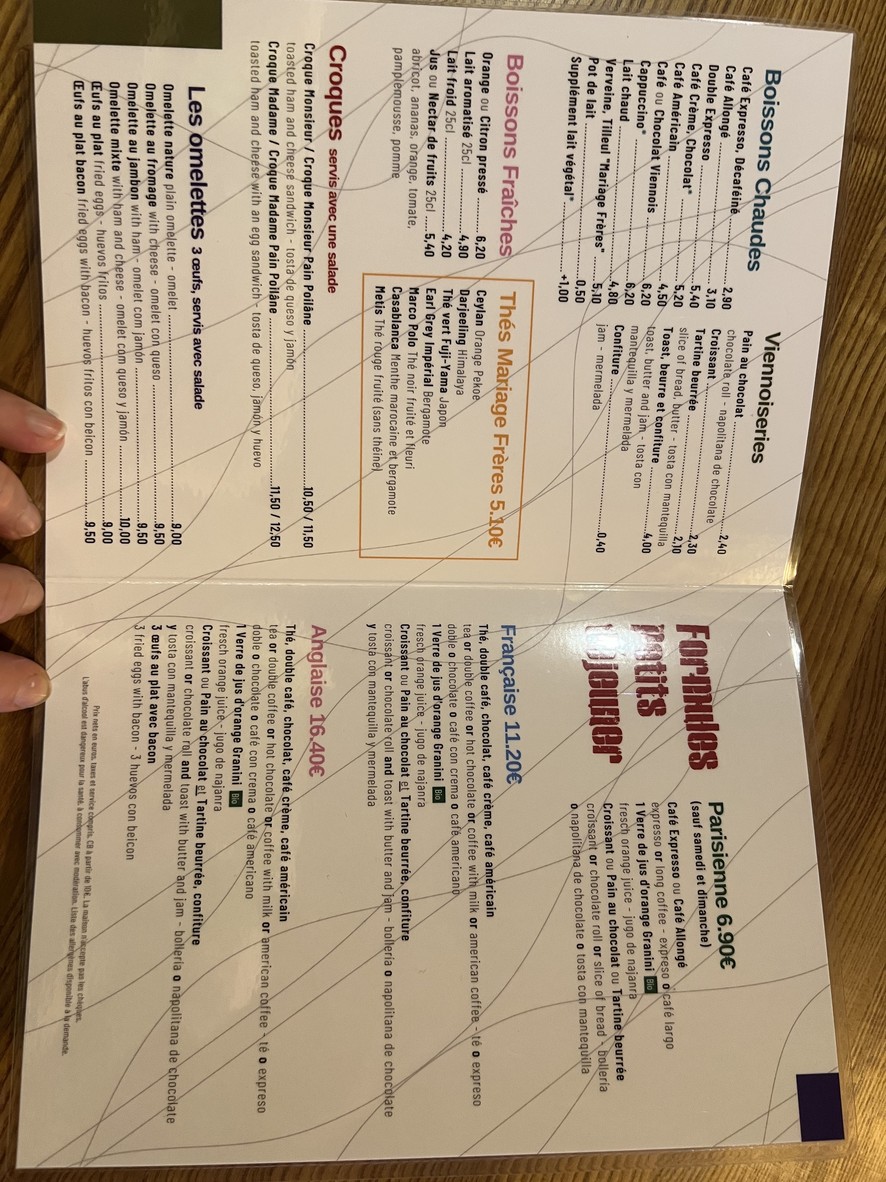 L'Oustal menu 4