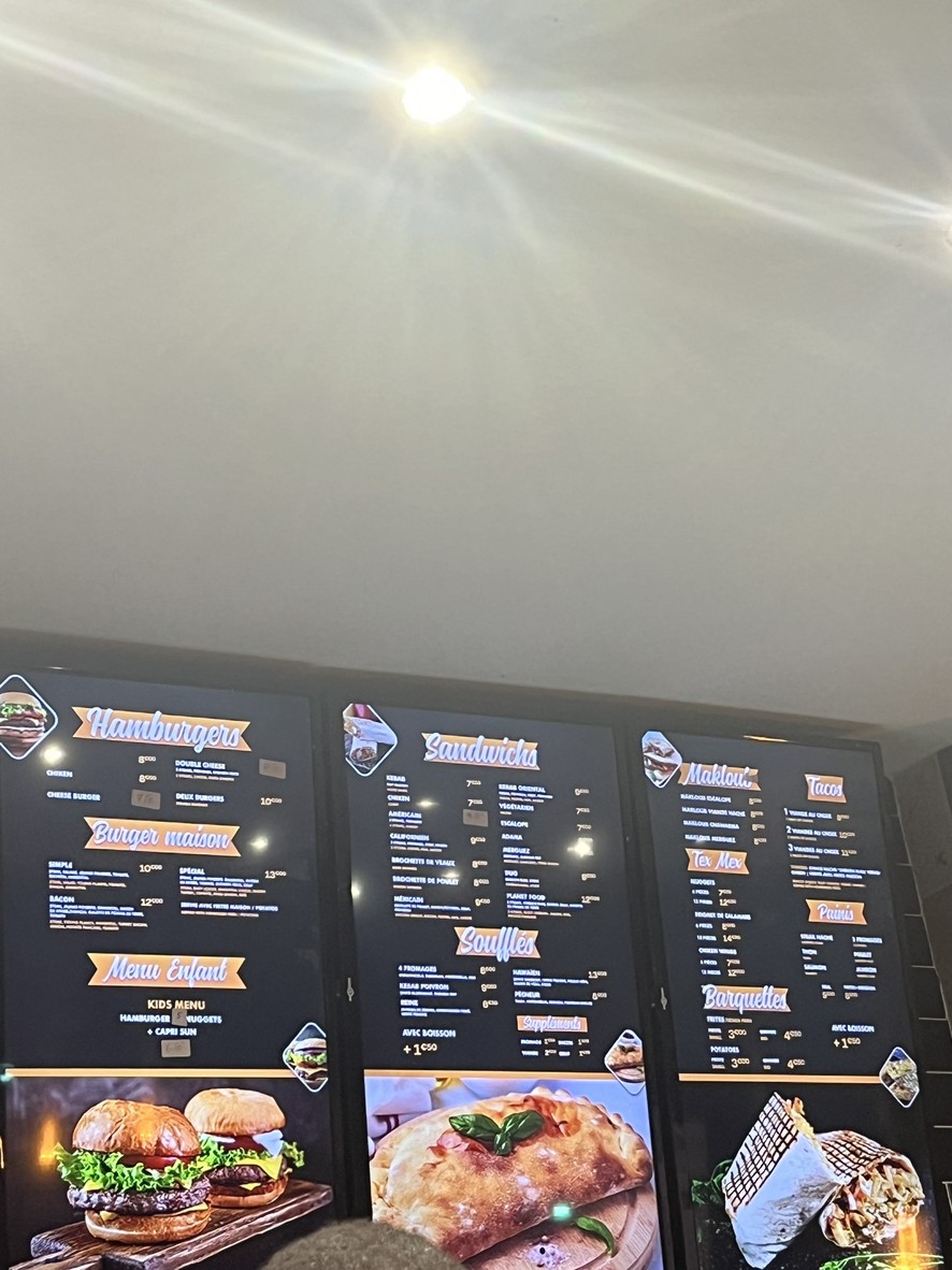 Planet Food menu 1