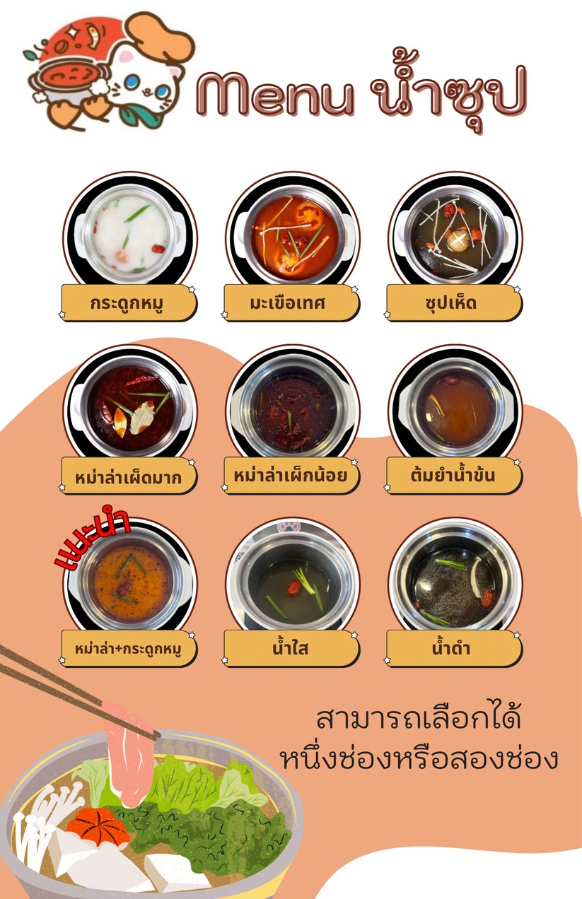 เหมียวล่า รัชดา18 喵辣麻辣自助火锅 menu 1