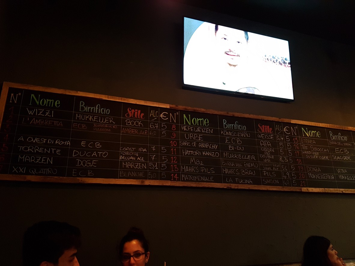 Birrificio Marconi menu 2